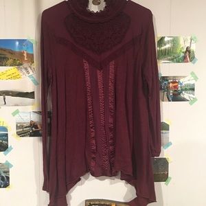 Maroon Cotton Tunic